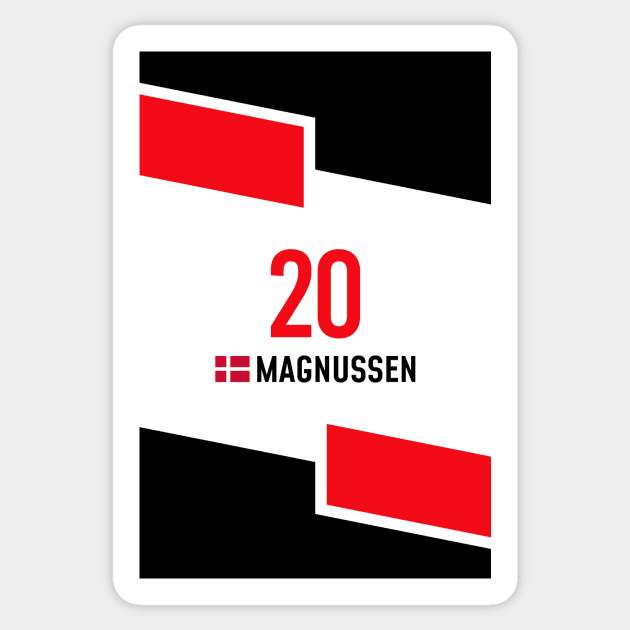 F1 2023 - #20 Magnussen Sticker by sednoid